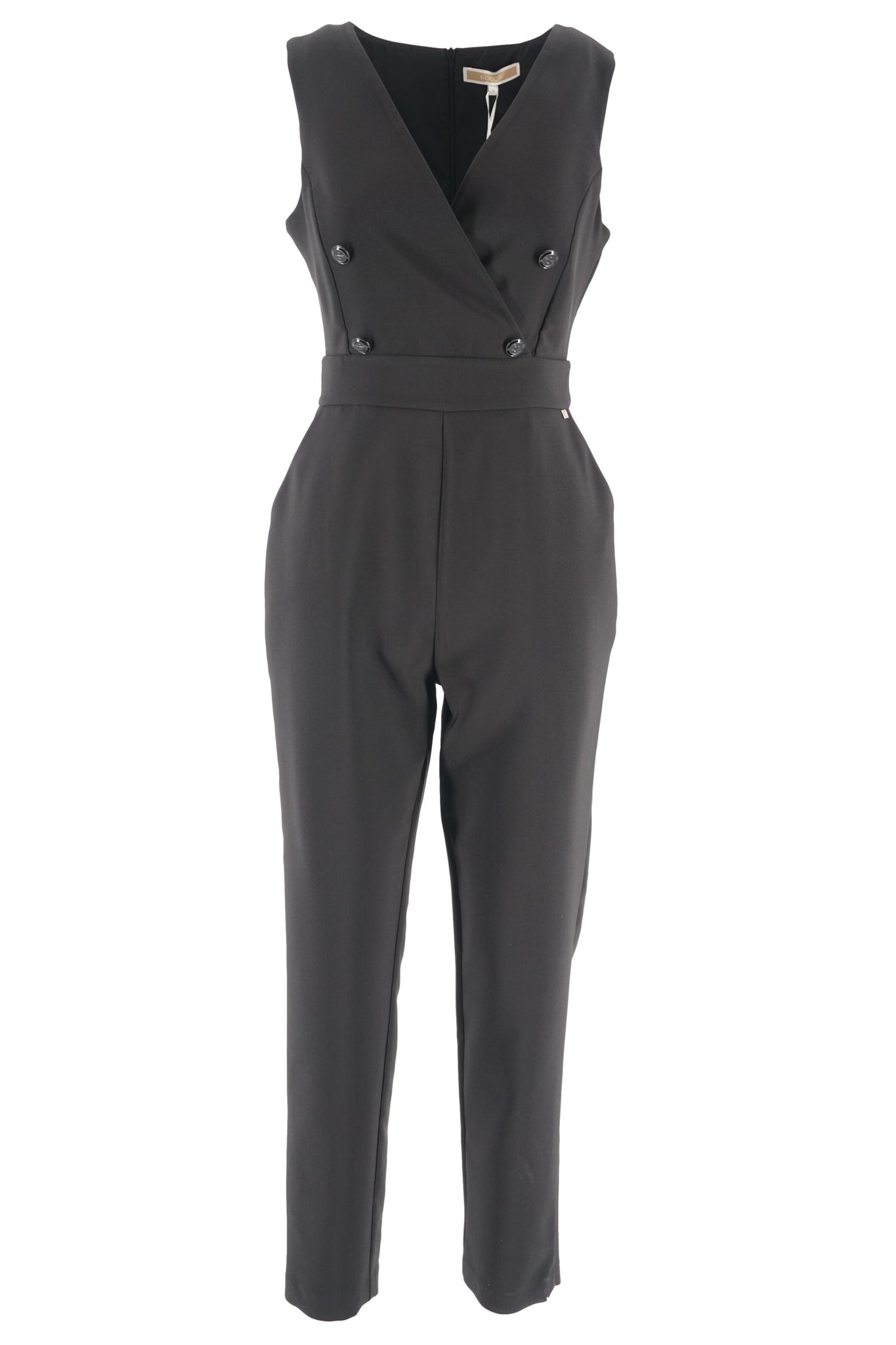 Tuta Elegante Smanicata Lemoniade Donna - Viscosa Elastan, Comoda, Trendy, Made In EU