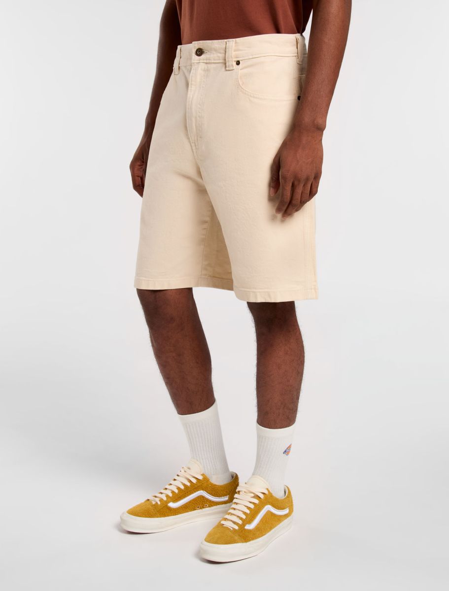 Shorts River Ranch in Denim / Beige - Ideal Moda