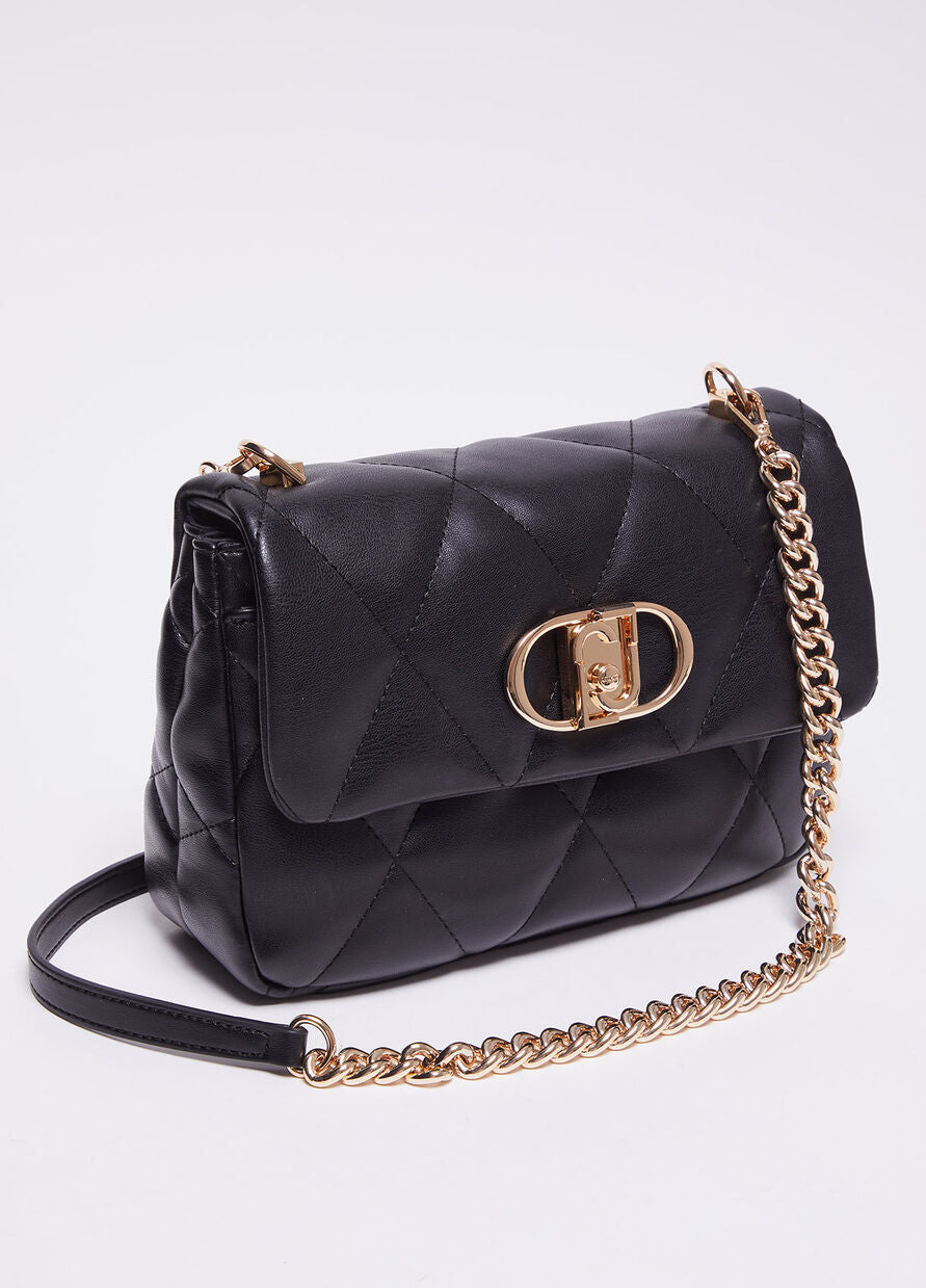 Borsa a Tracolla Ecosostenibile / Nero - Ideal Moda