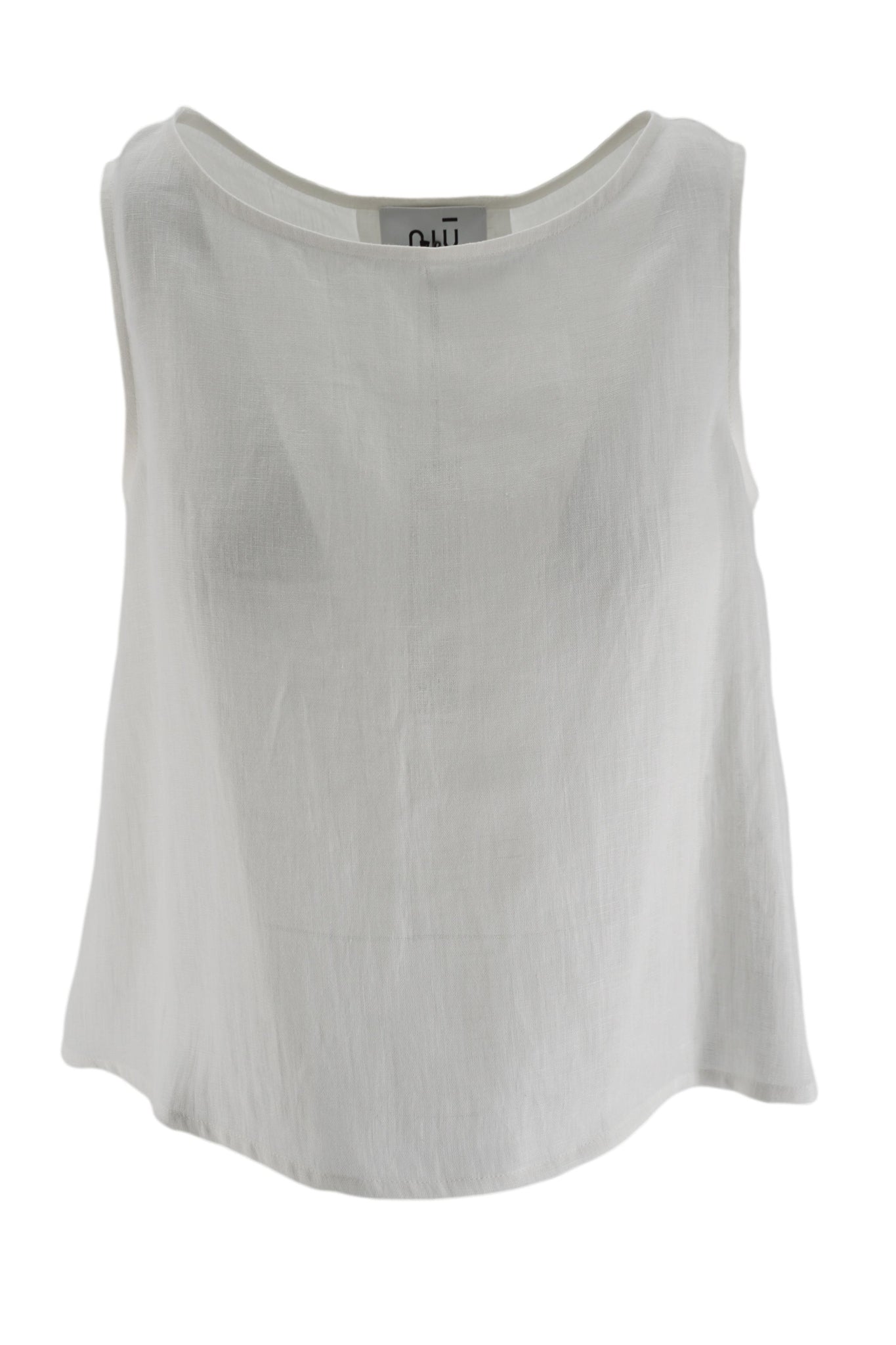 Top in Lino / Bianco - Ideal Moda