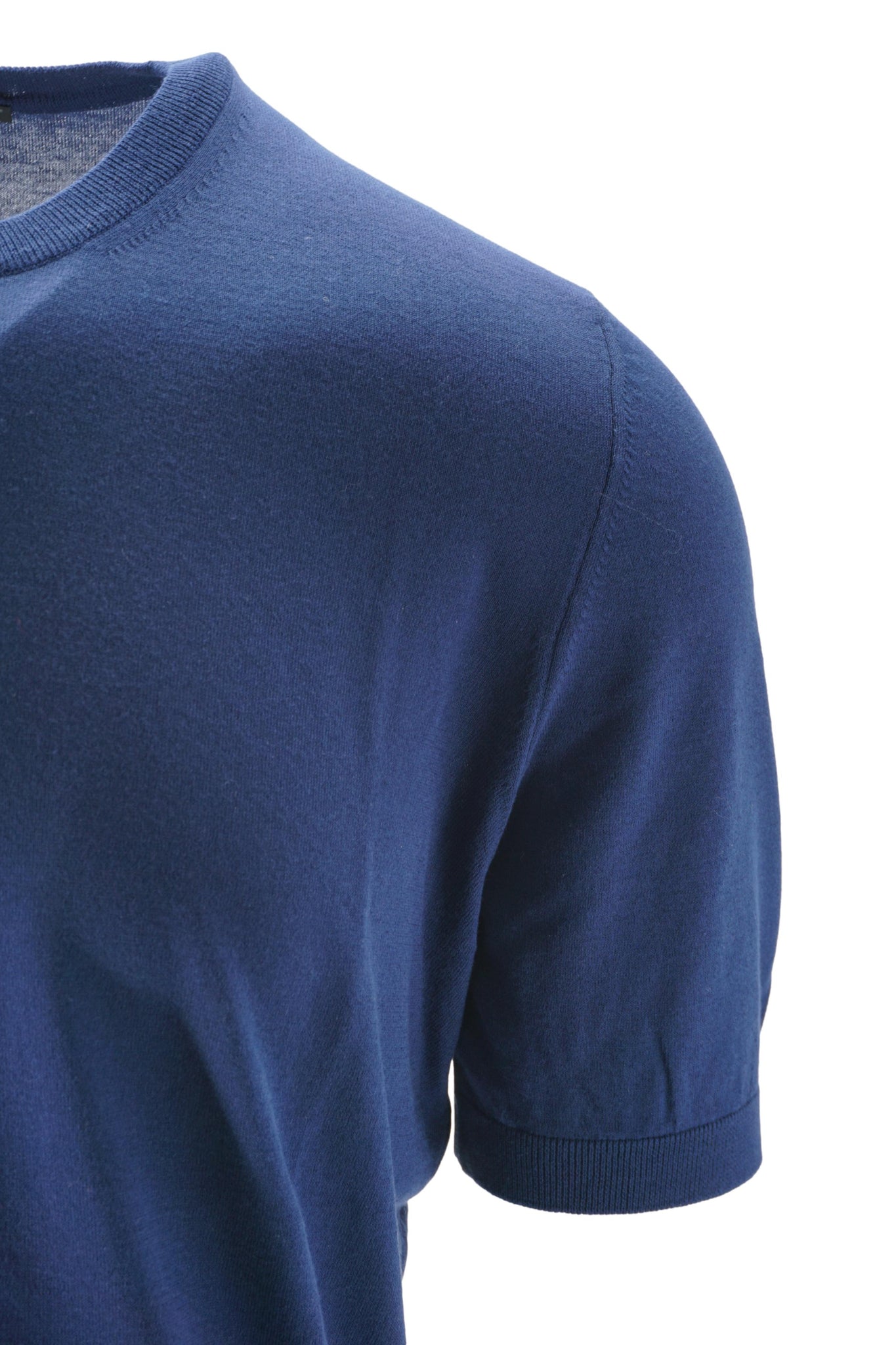 T-Shirt Josh in Cotone / Bluette - Ideal Moda