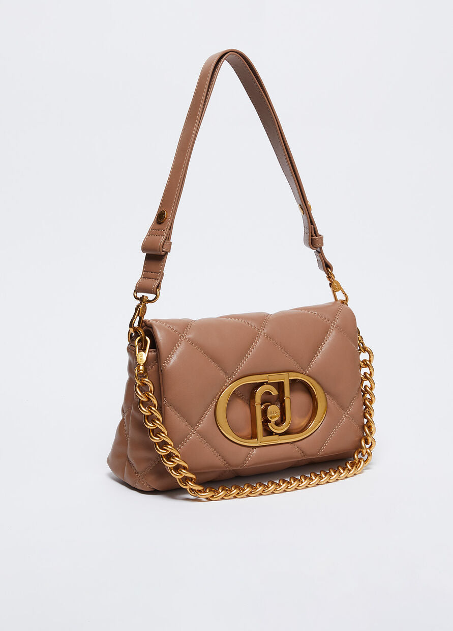 Borsa LaPuffy Matelassè / Marrone - Ideal Moda