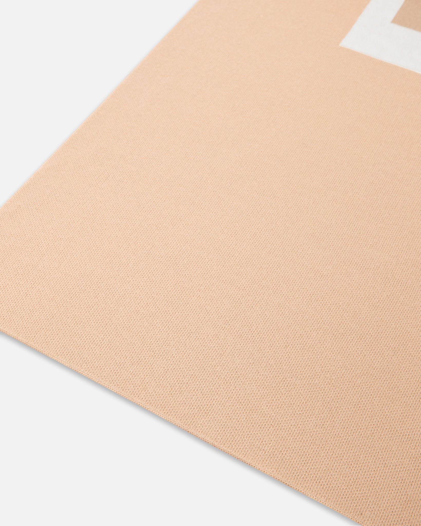 Sciarpa con Logo Lettering / Beige