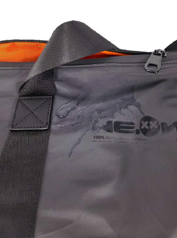 Borsa Tote in Tessuto Impermeabile / Nero - Ideal Moda