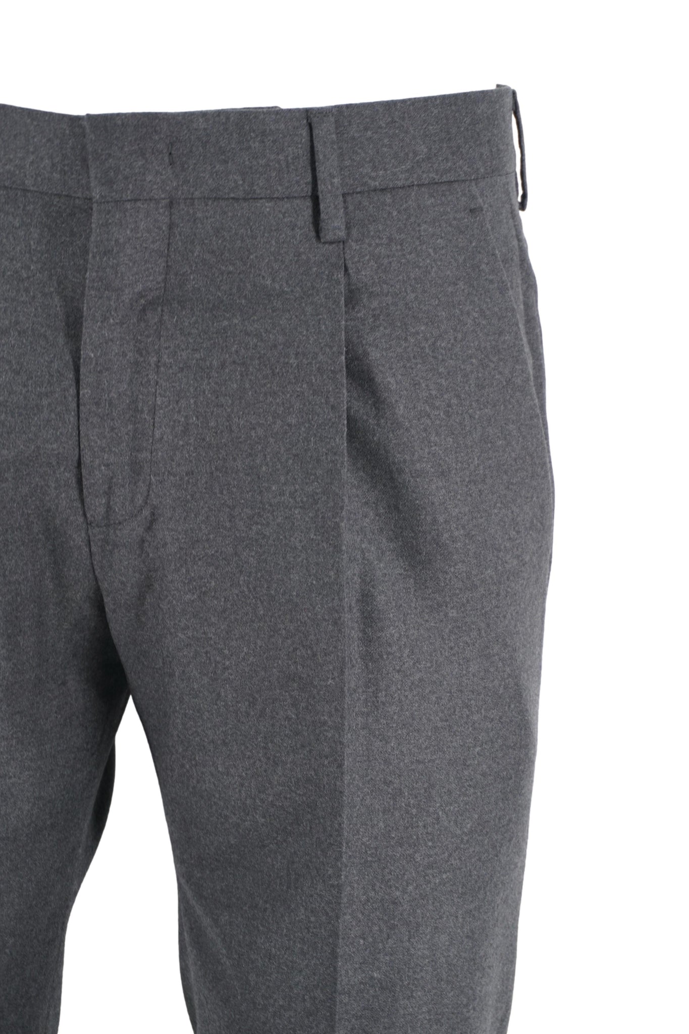 Pantalone con Pinces Modello Tiberios / Grigio - Ideal Moda