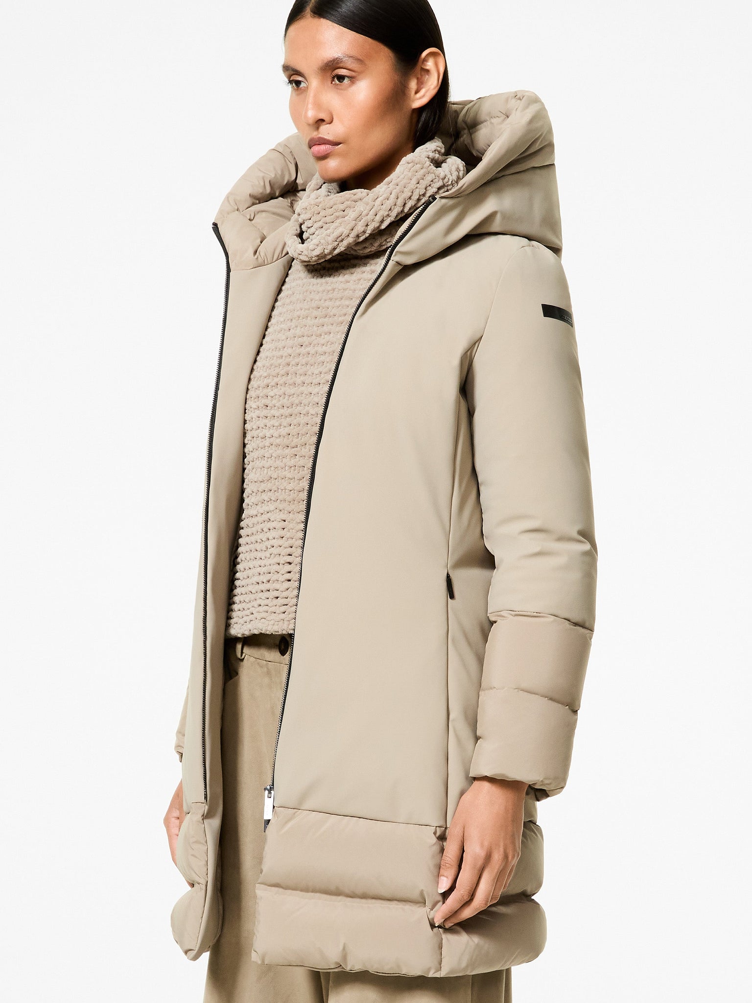 Giubbino Surflex Winter Hybrid Long / Beige