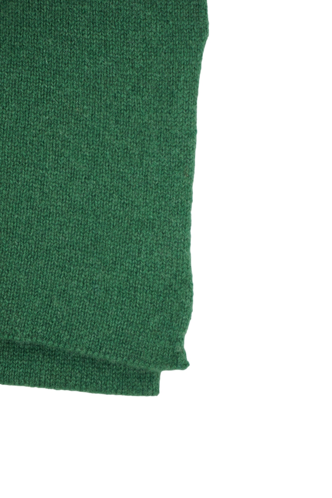 Sciarpa con Asola in 100% Cashmere / Verde - Ideal Moda