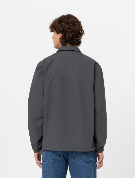 Giacca Oakport Coach con Logo / Grigio - Ideal Moda