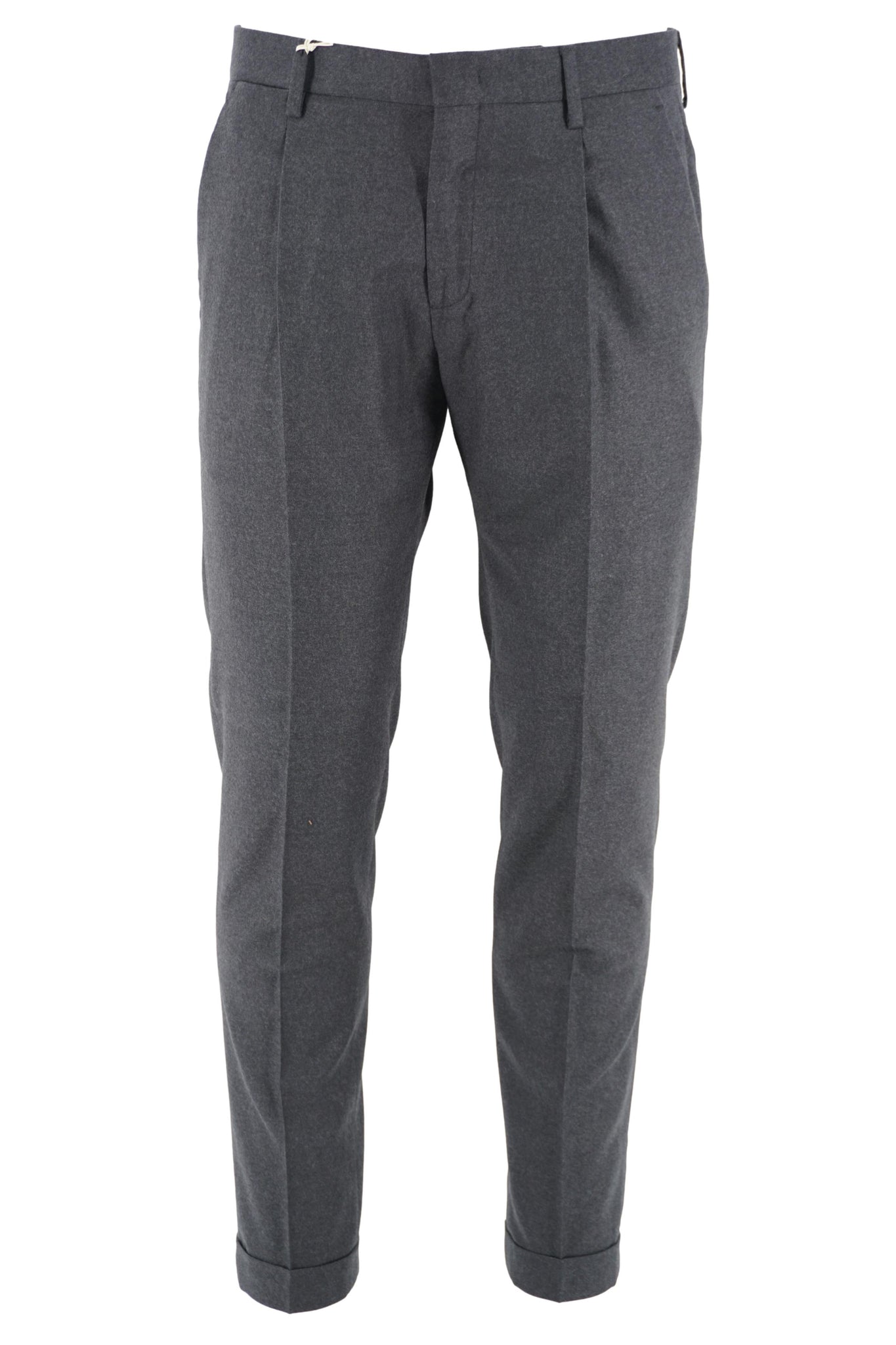 Pantalone con Pinces Modello Tiberios / Grigio - Ideal Moda