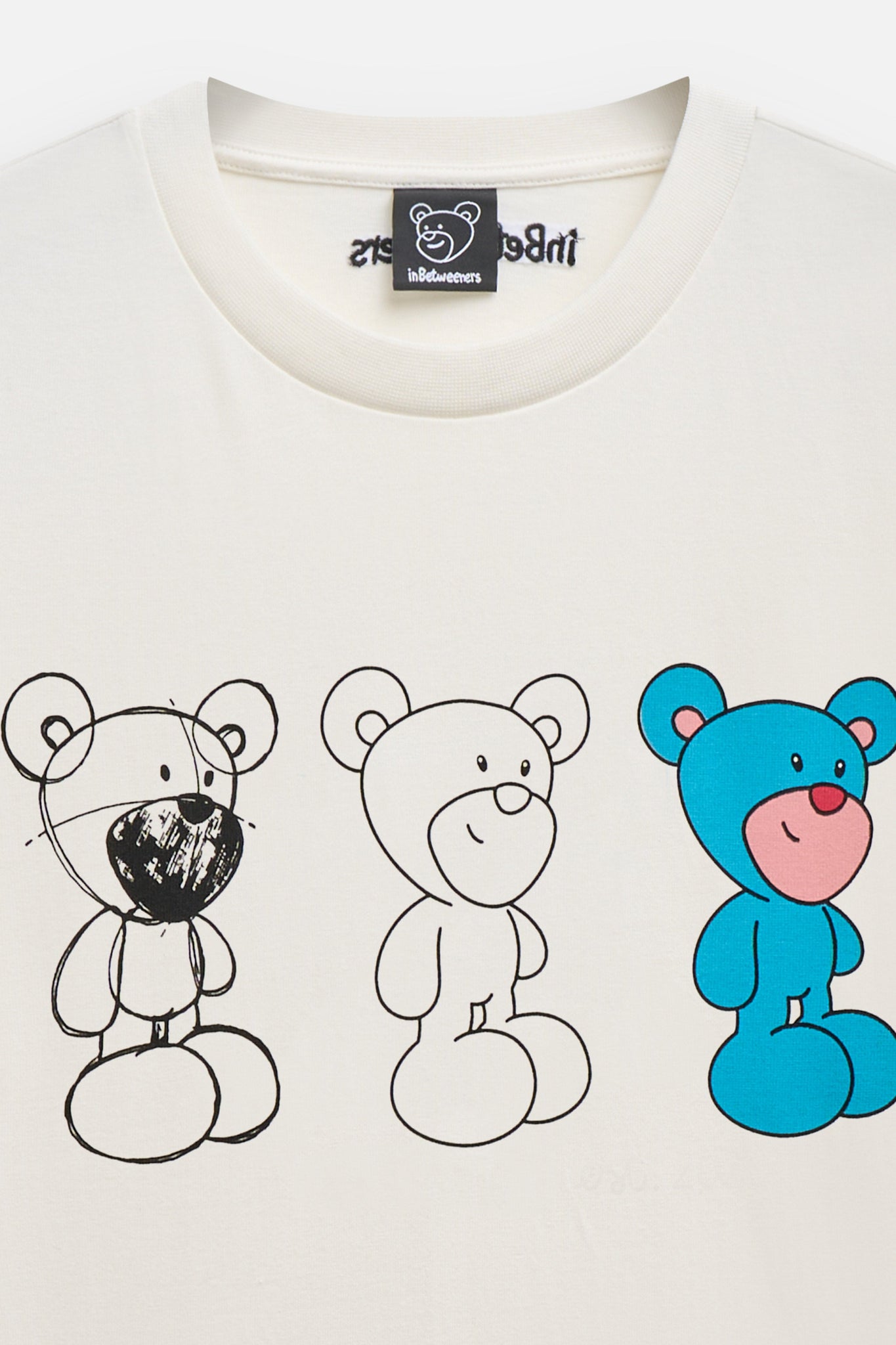 T-Shirt con Logo Sketchbook / Bianco - Ideal Moda
