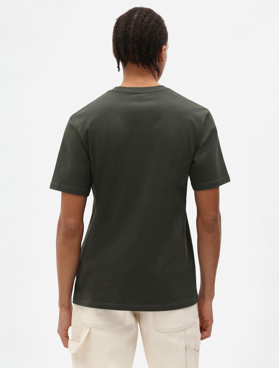 T-Shirt in Jersey con Logo / Verde - Ideal Moda