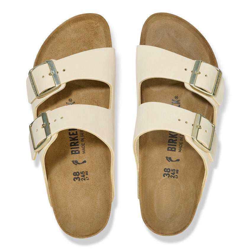 Sandalo Arizona Birkenstock / Beige - Ideal Moda