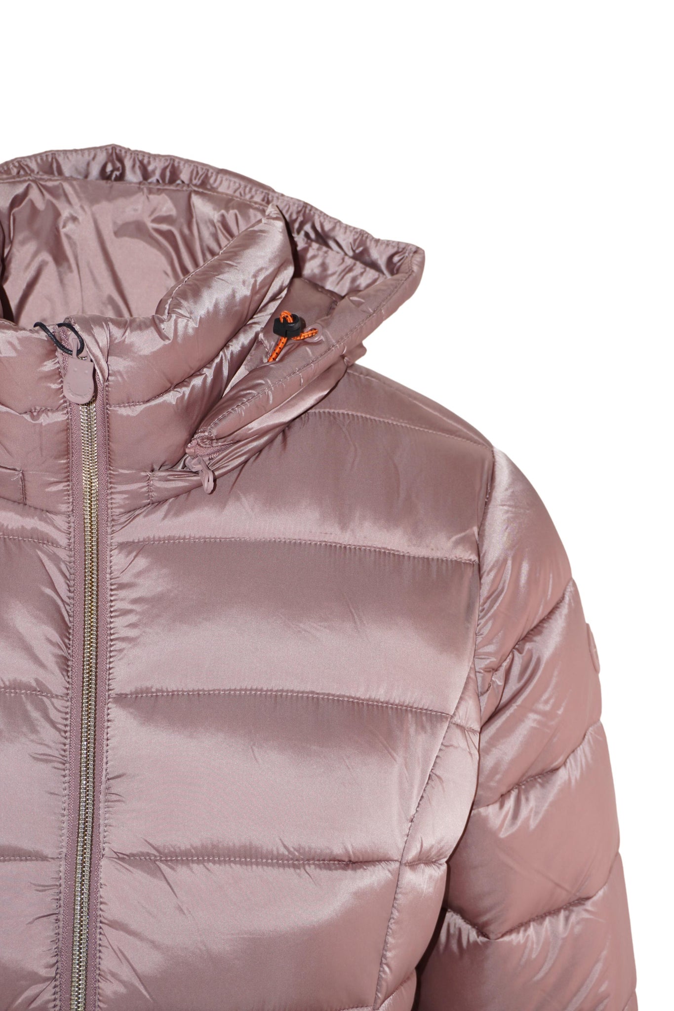 Piumino Lungo Reese / Rosa - Ideal Moda