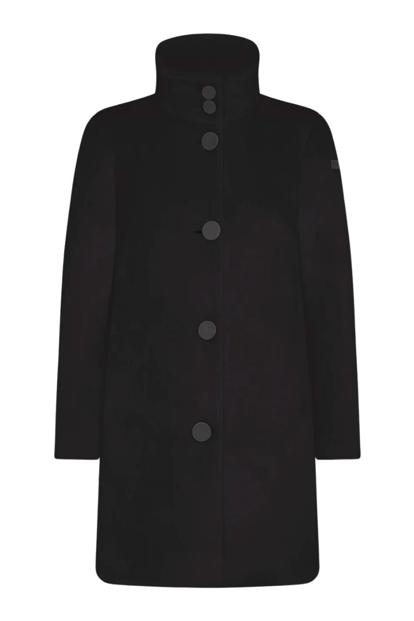 Cappotto Velvet Neo Coat / Nero - Ideal Moda