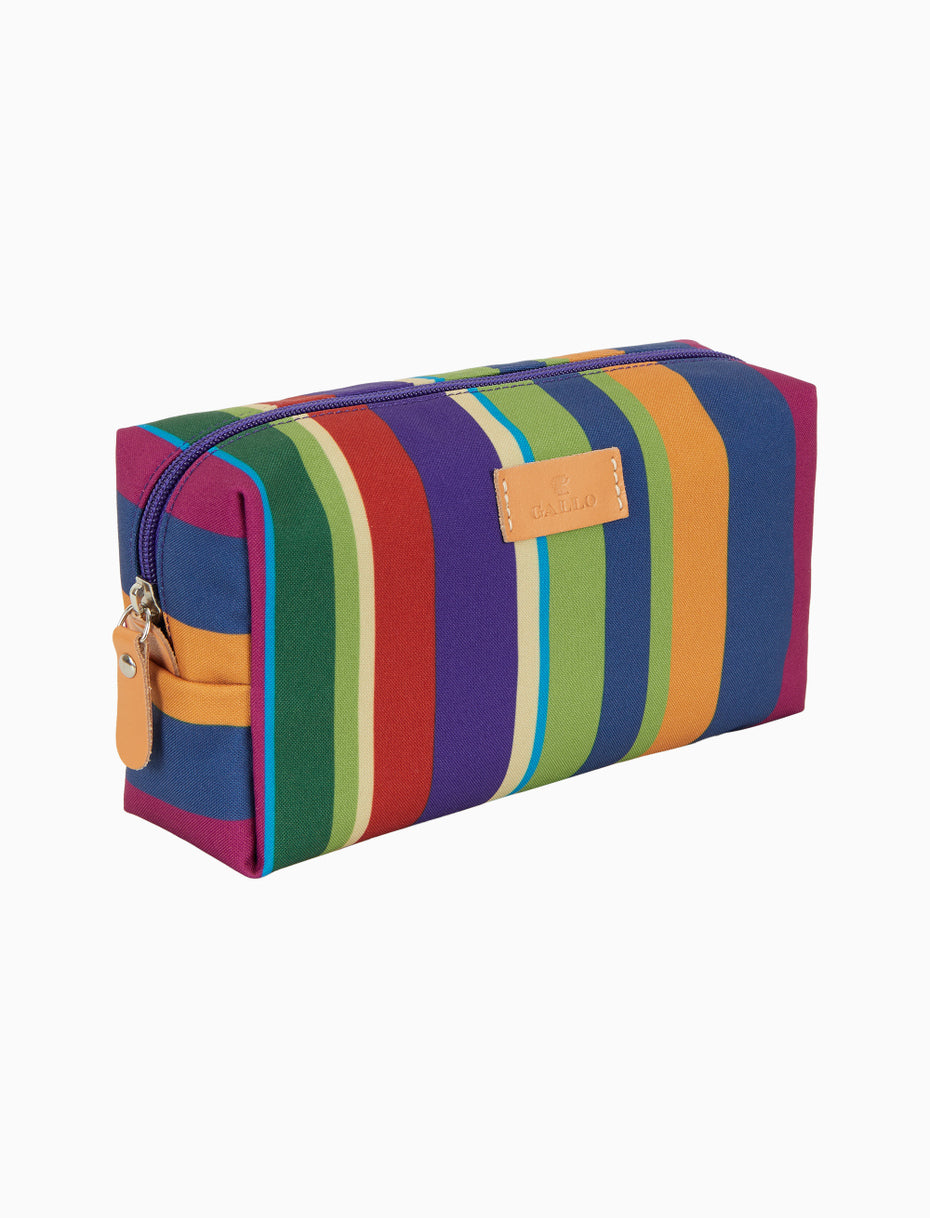 Pochette con Fantasia a Righe / Multicolor - Ideal Moda