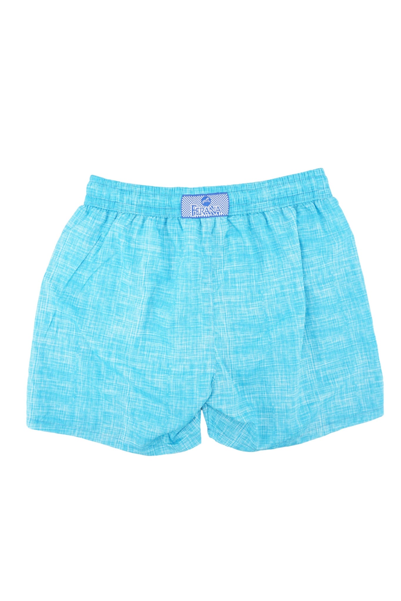 Costume da Bagno con Fantasia / Azzurro - Ideal Moda