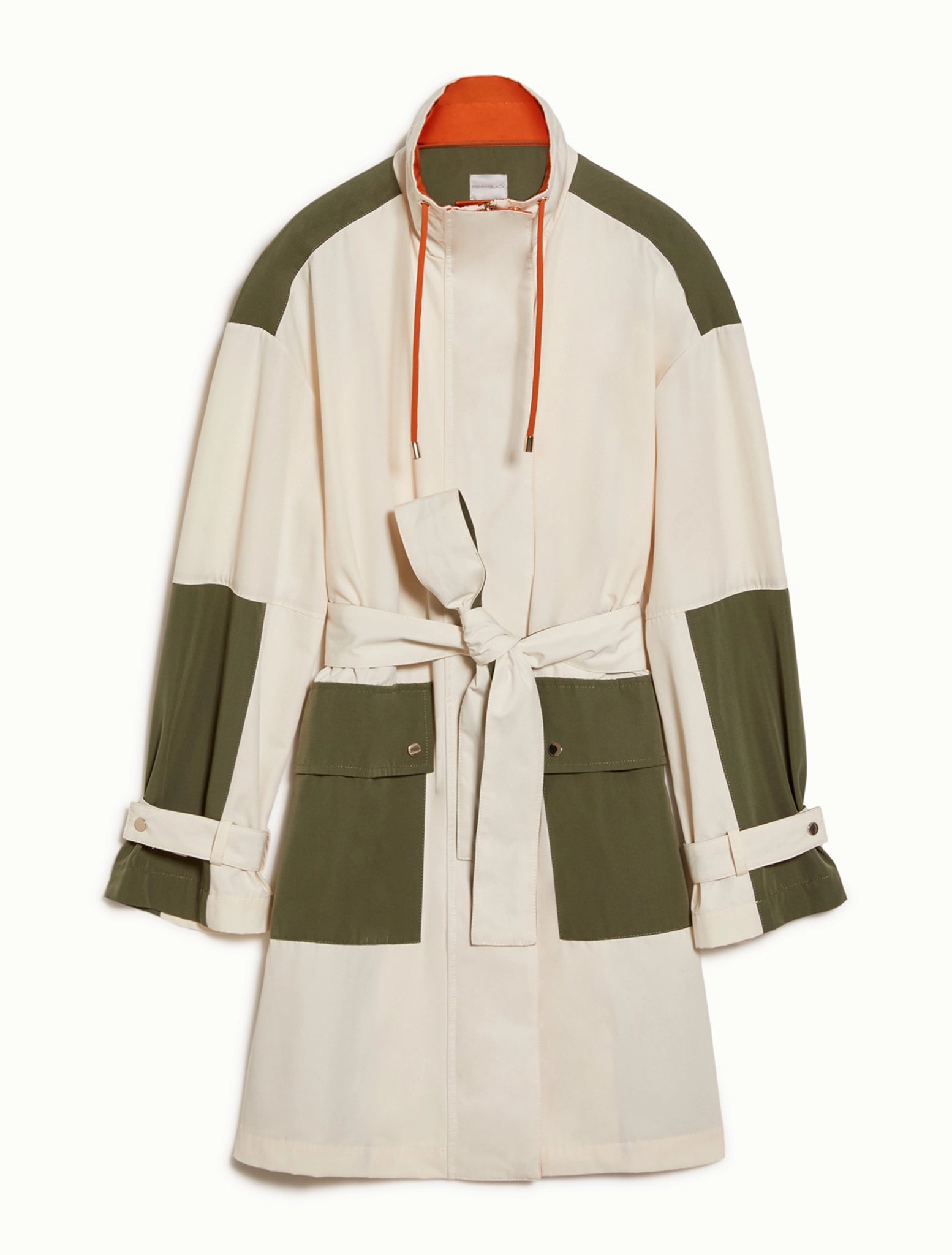 Parka in Cotone Tecnico / Bianco - Ideal Moda