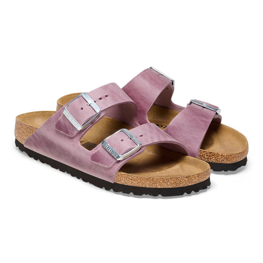 Sandalo in Pelle Arizona Birkenstock / Rosa - Ideal Moda