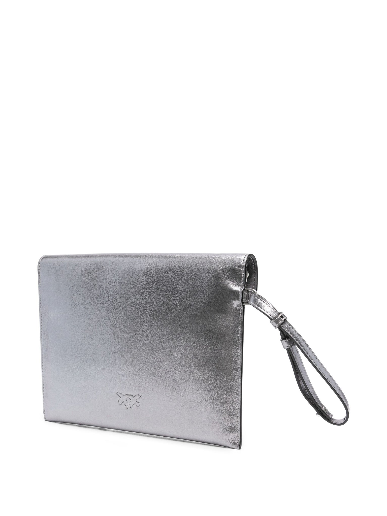 Clutch Flat Purse / Argento - Ideal Moda