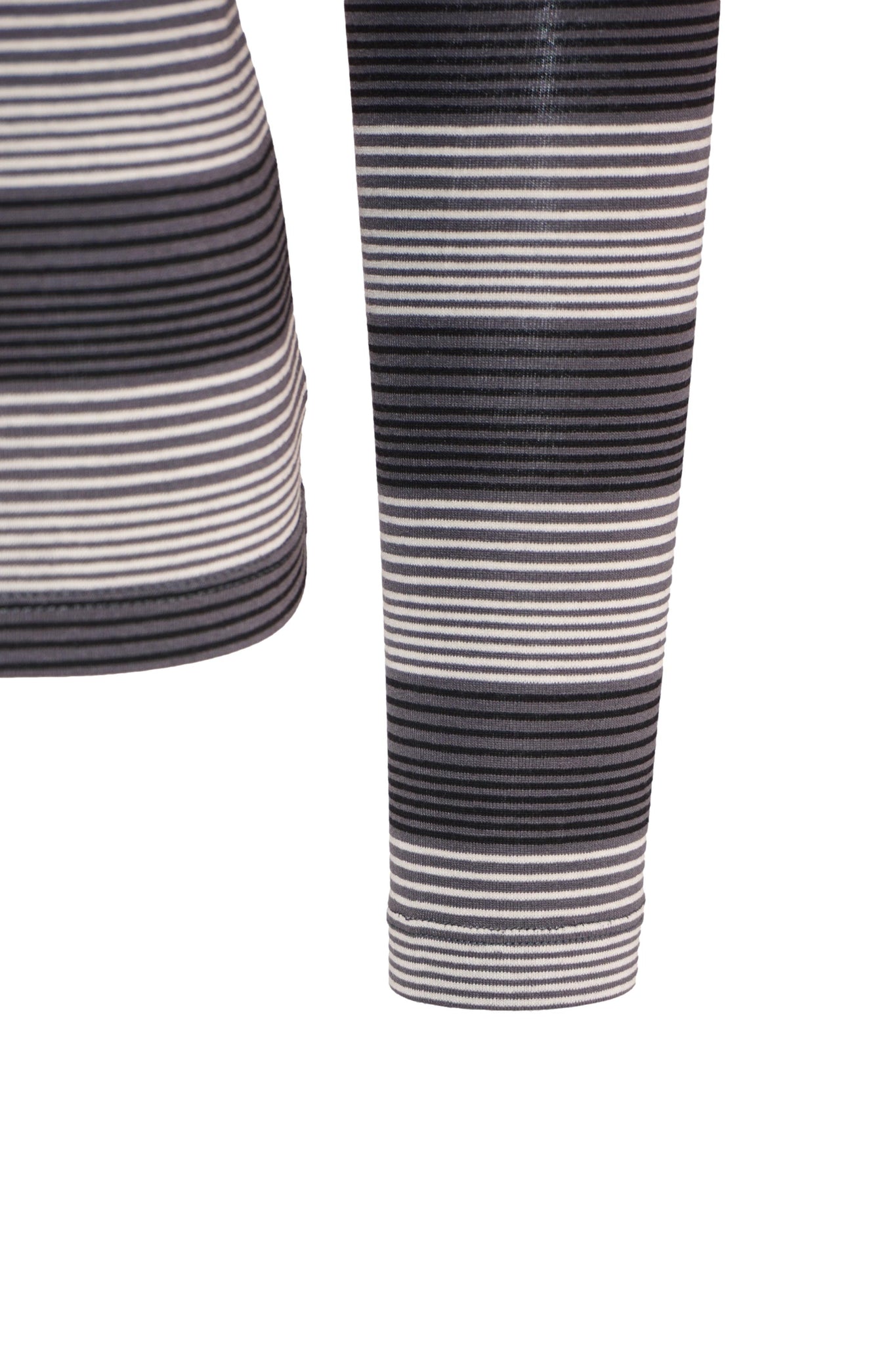 Maglia Dolcevita con Fantasia / Grigio - Ideal Moda