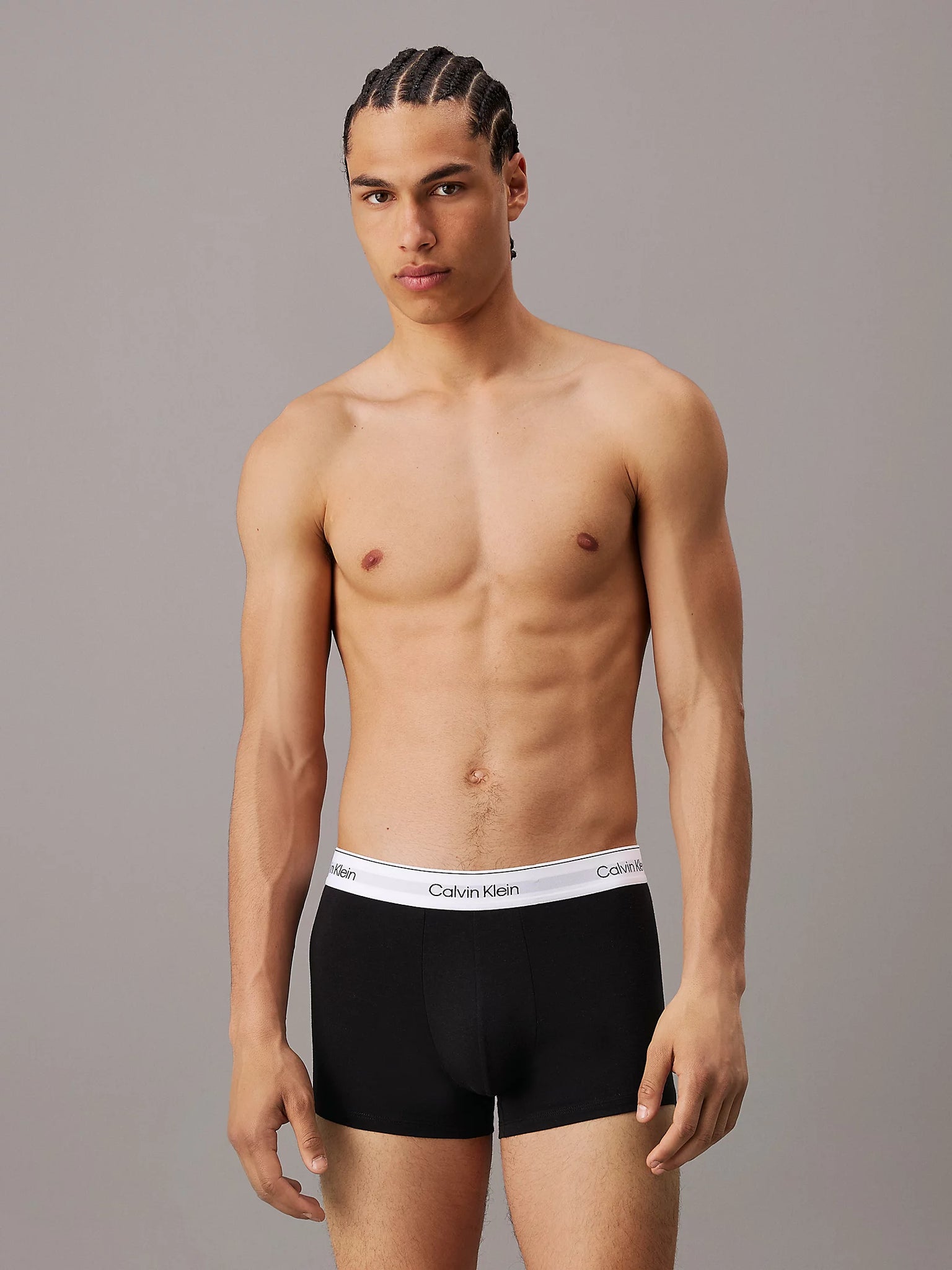 Boxer Aderenti in Confezione da 3 / Nero - Ideal Moda