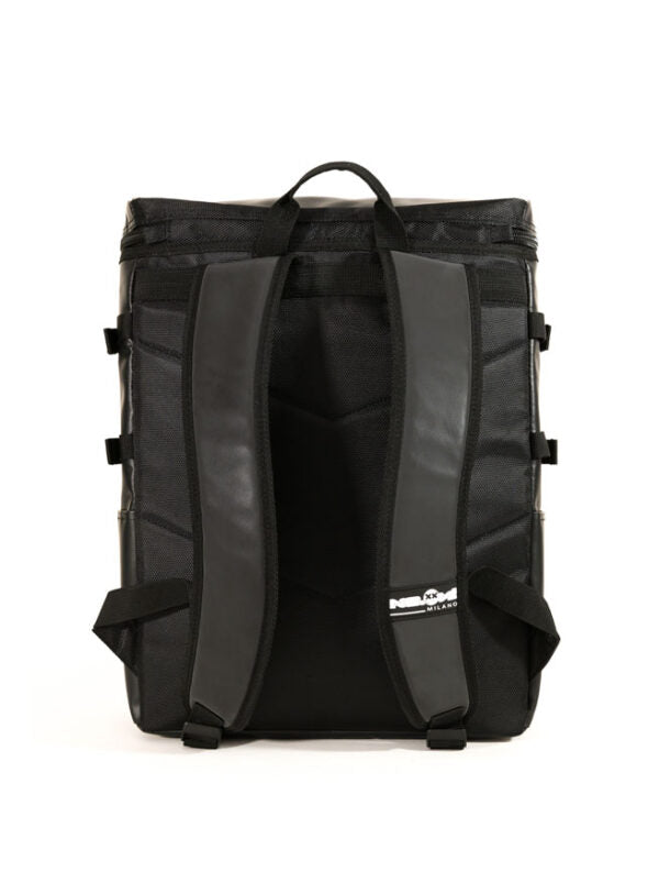Zaino Cubo con Logo / Nero - Ideal Moda