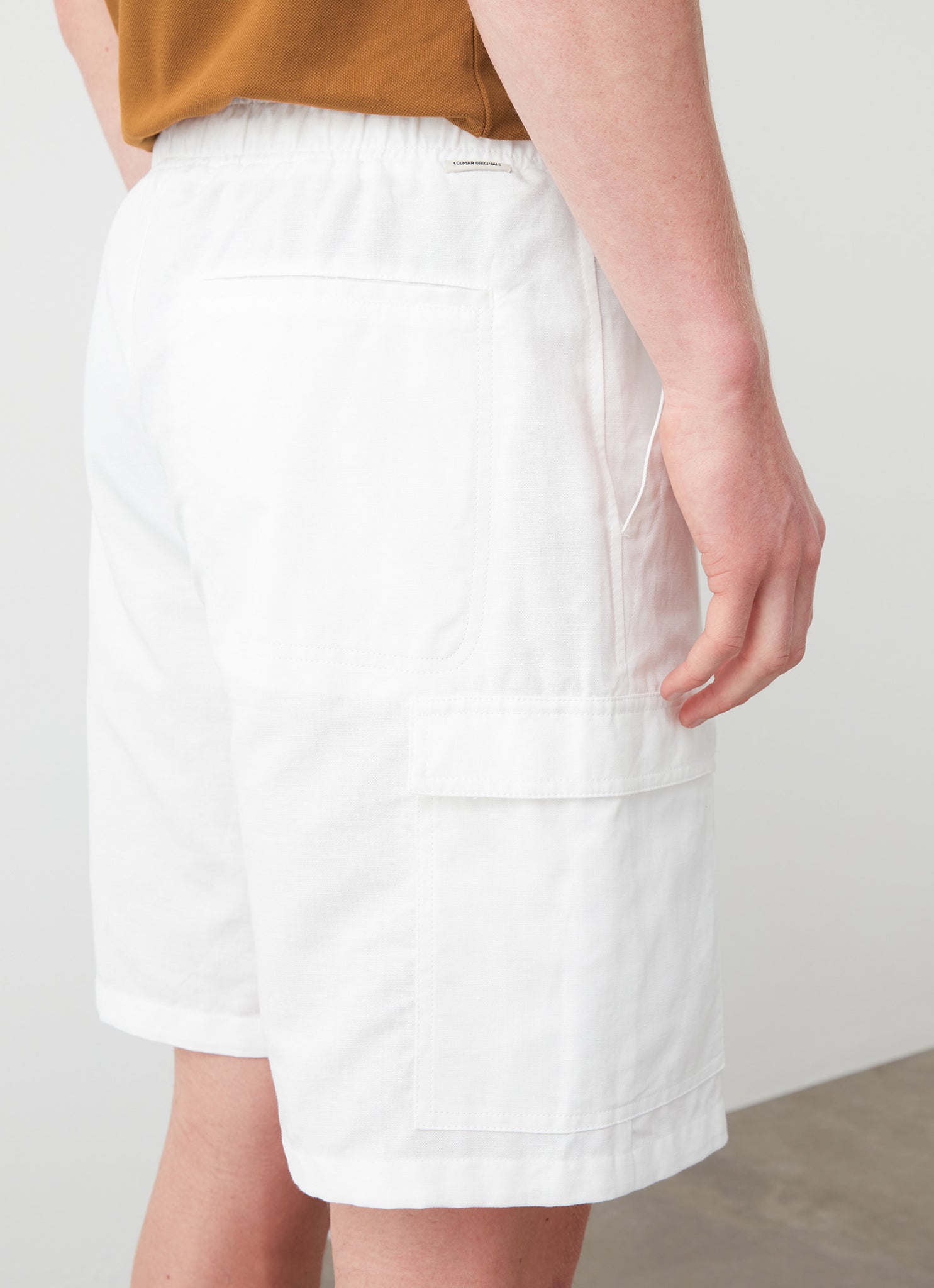 Bermuda in Lino / Bianco - Ideal Moda