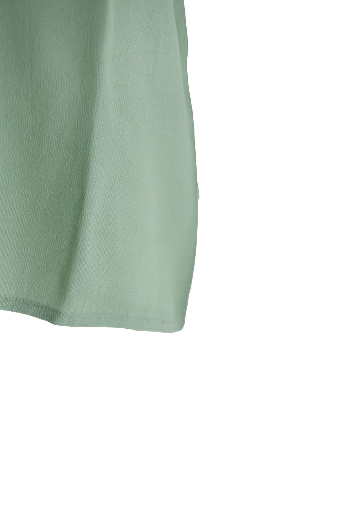 Blusa a Maniche Corte / Verde - Ideal Moda