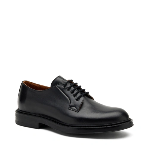 Derby in Pelle / Nero - Ideal Moda