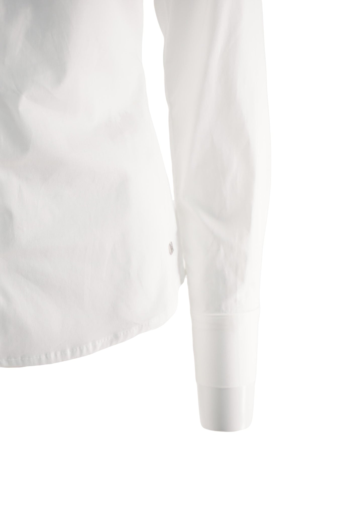 Camicia in Cotone con Applicazioni / Bianco - Ideal Moda