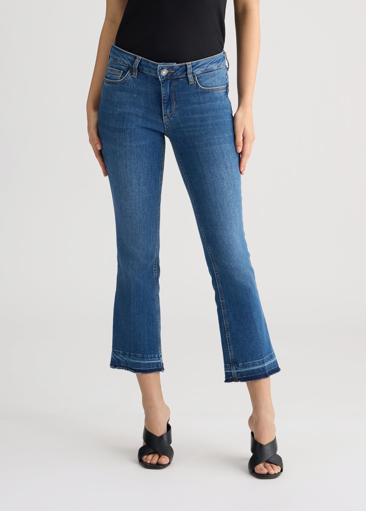 Jeans Bootcut Blu Scuro / Jeans - Ideal Moda