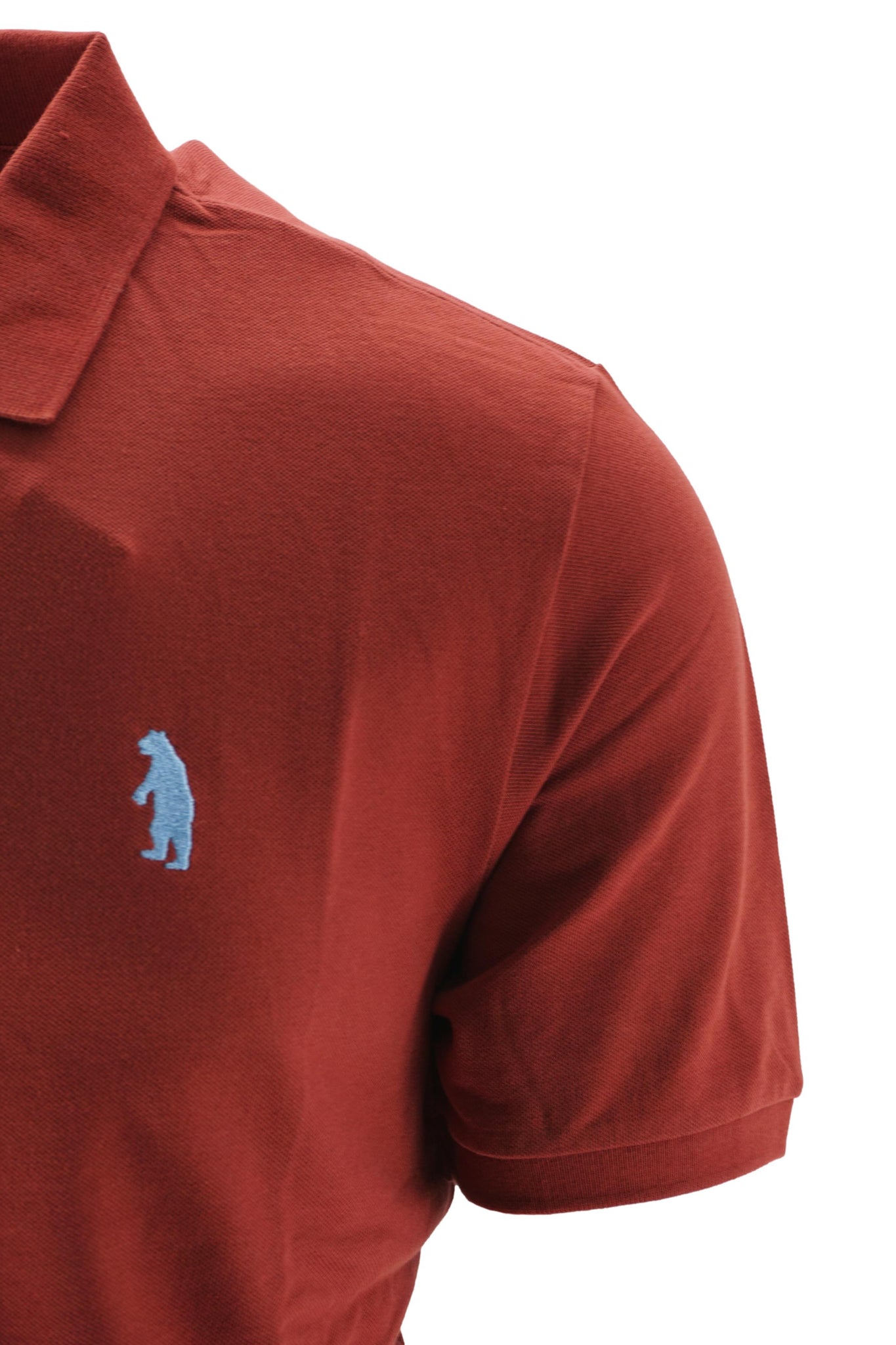 Polo con Logo Ricamato / Bordeaux - Ideal Moda