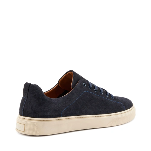 Sneaker in Pelle Scamosciata / Blu - Ideal Moda