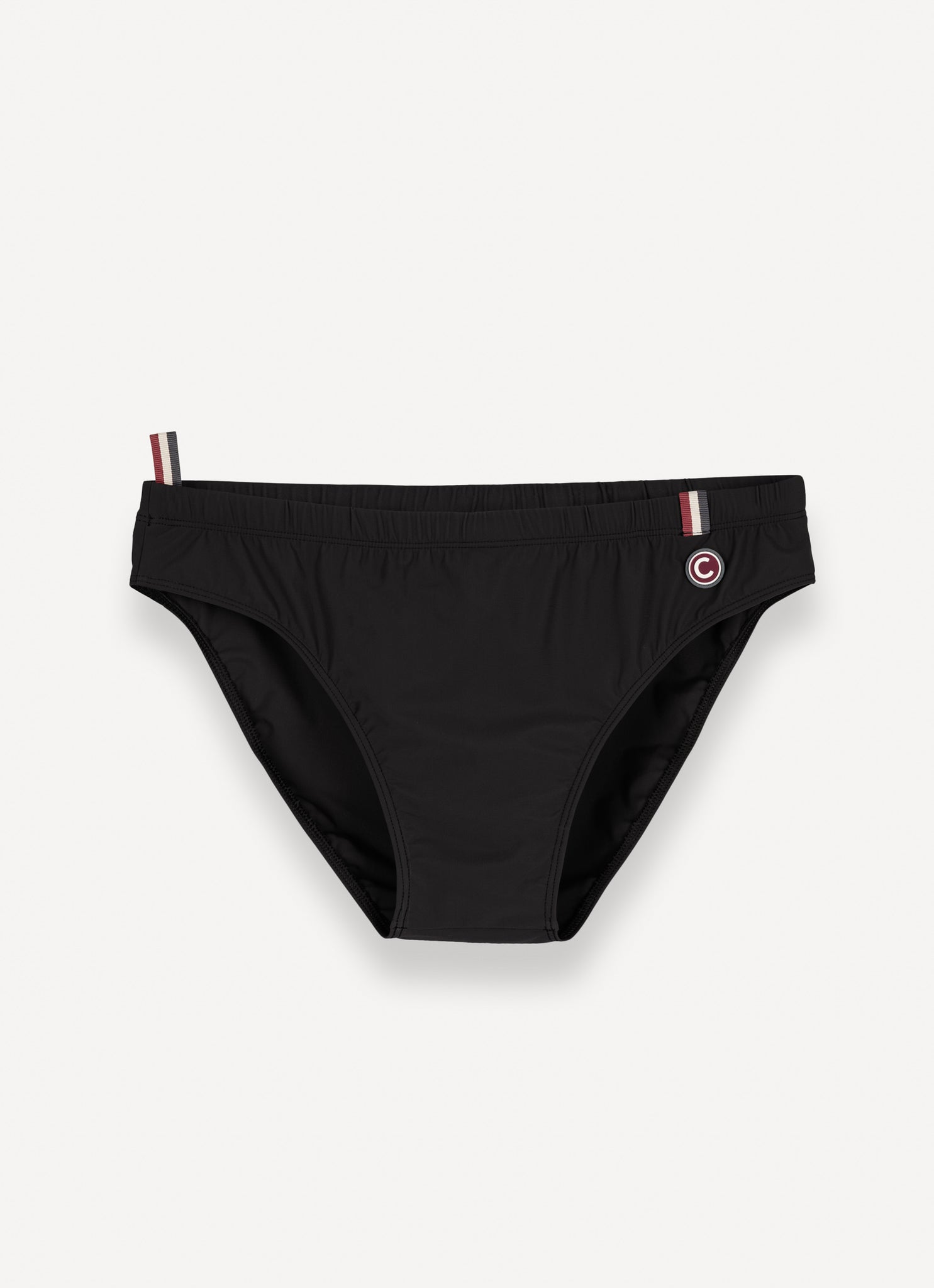 Slip da Bagno con Logo / Nero - Ideal Moda