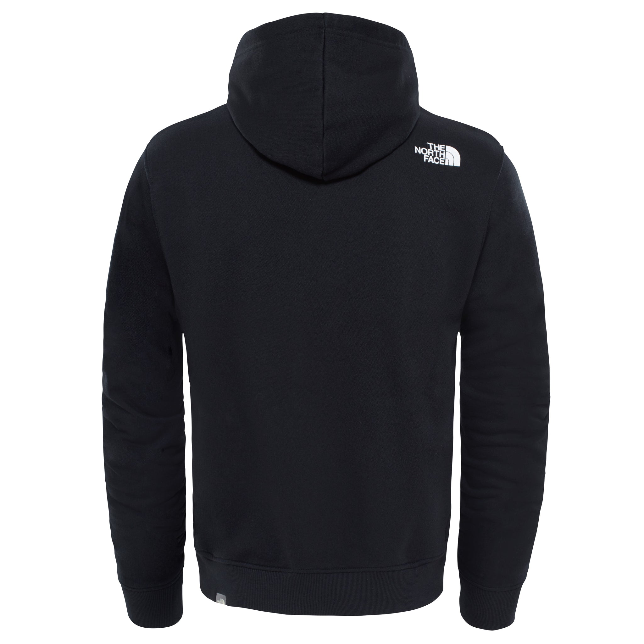 Felpa con Cappuccio e Zip Integrale / Nero