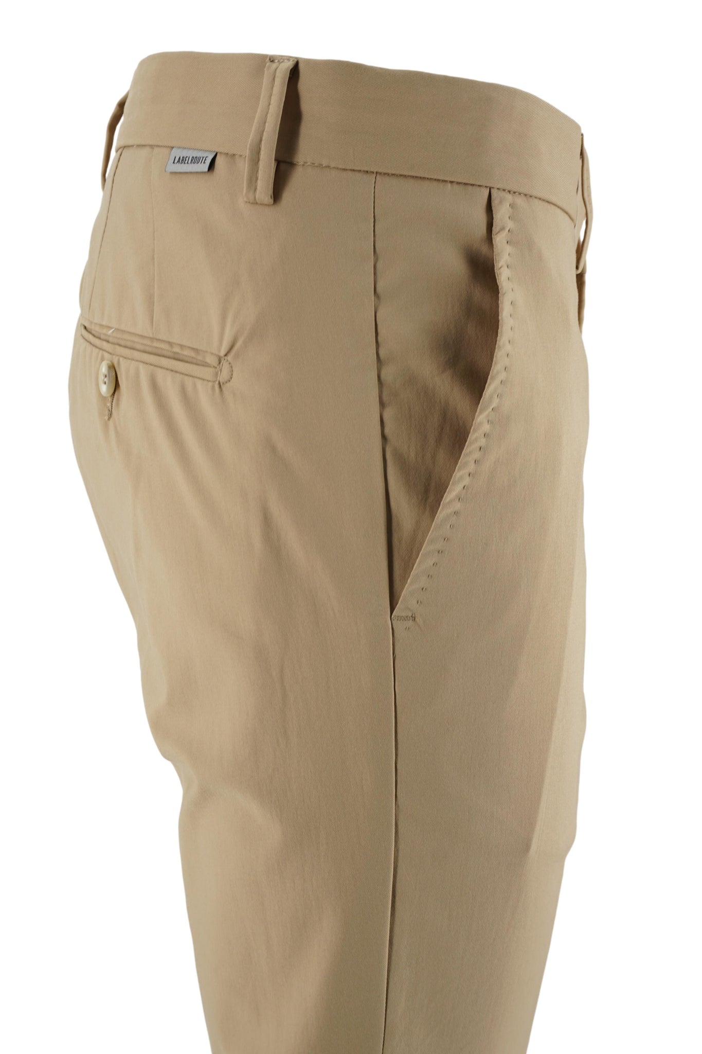 Pantalone New Sean in Cotone / Beige - Ideal Moda