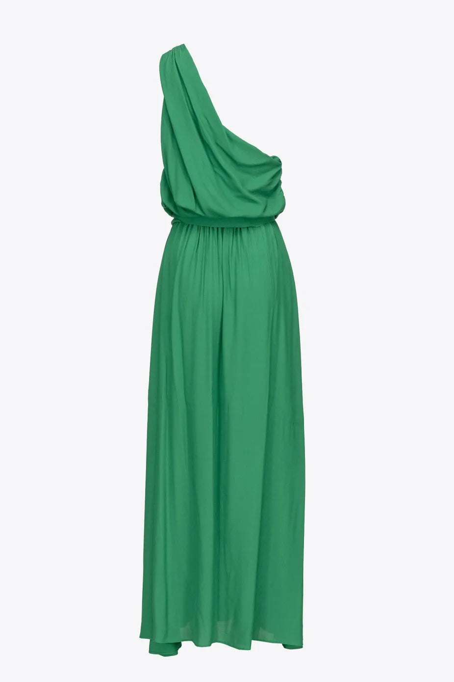 Abito Monospalla in Crepe / Verde - Ideal Moda