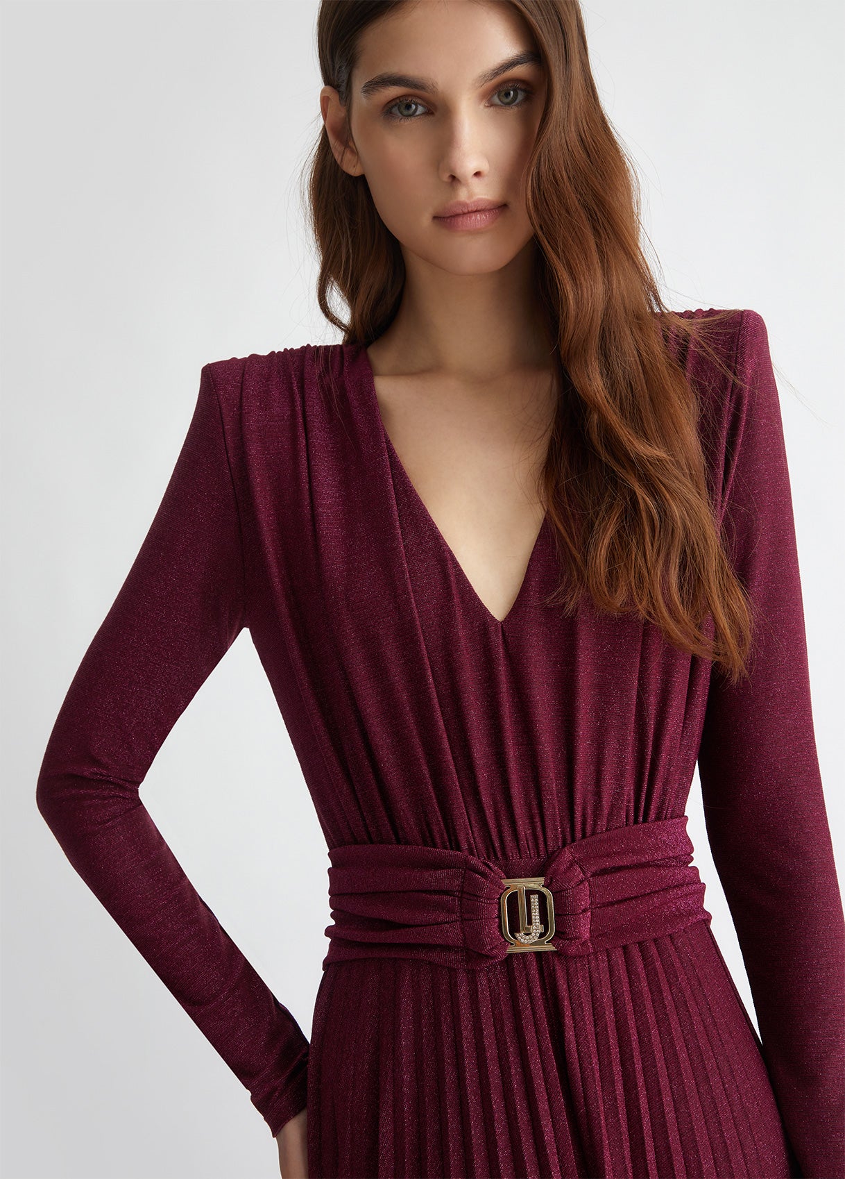 Vestito da Cerimonia / Bordeaux - Ideal Moda