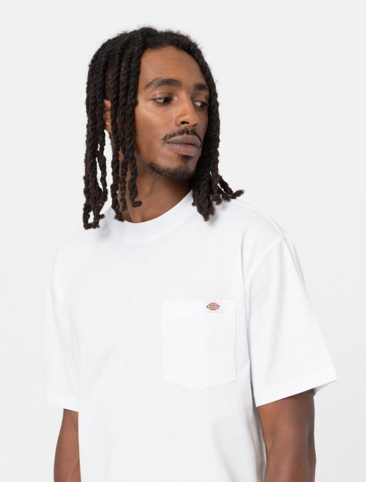 T-Shirt Luray con Taschino / Bianco - Ideal Moda