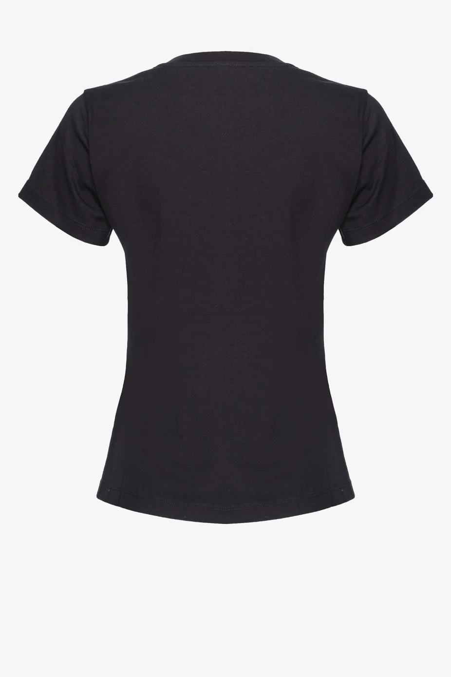 T-Shirt con Ricamo Pinko / Nero - Ideal Moda