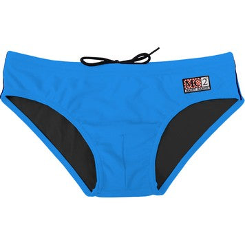 Slip da Bagno con Logo / Bluette - Ideal Moda