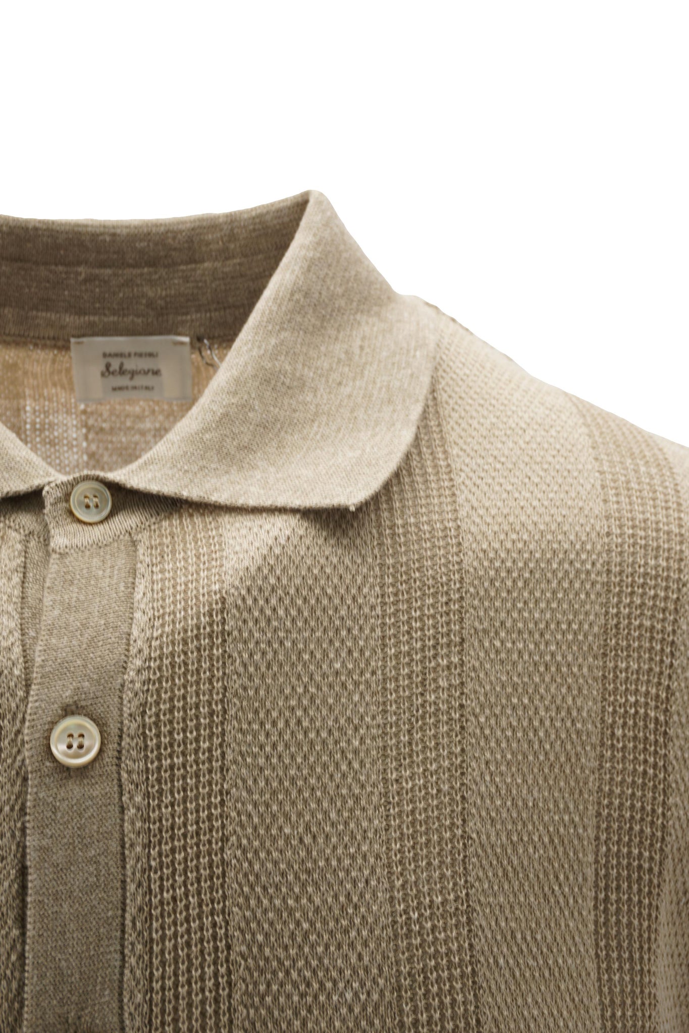 Camicia in Lino e Seta / Beige - Ideal Moda