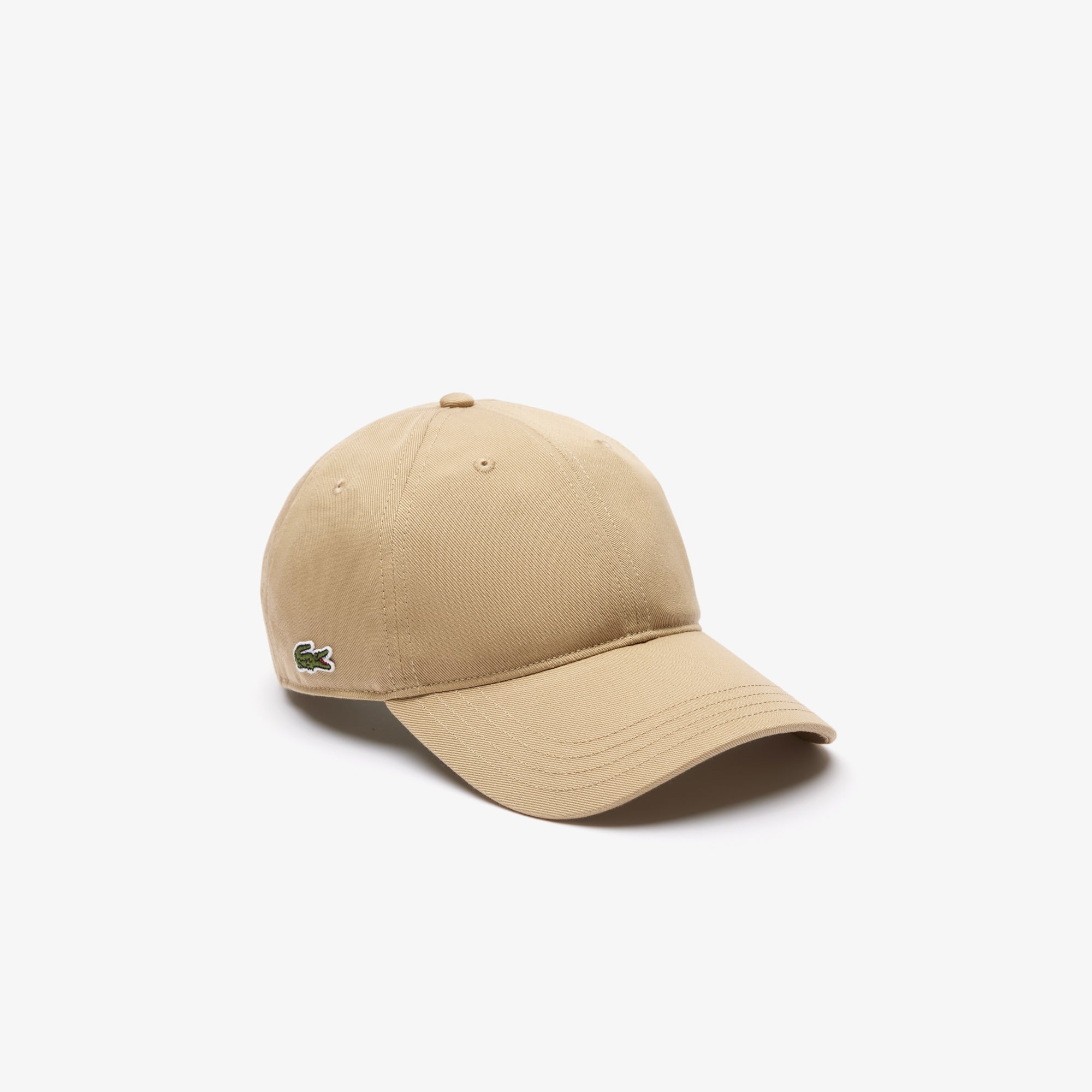 Berretto Unisex in Twill di Cotone / Beige - Ideal Moda
