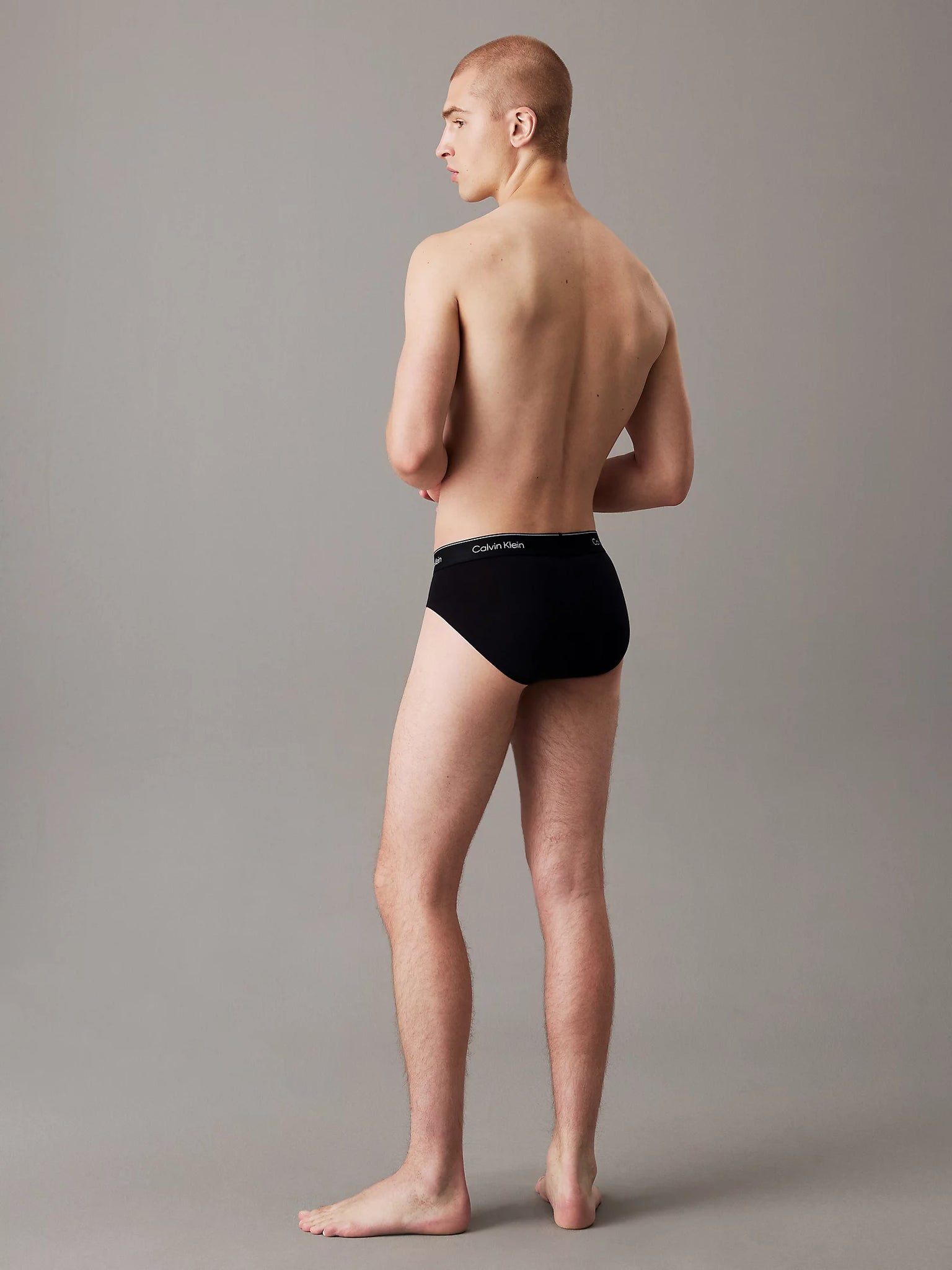 Slip in Confezione da 3 / Nero - Ideal Moda