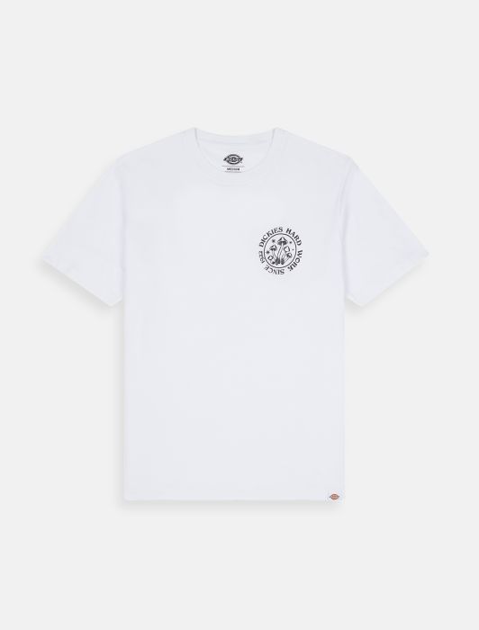 T-Shirt Bayside a Mezze Maniche / Bianco - Ideal Moda