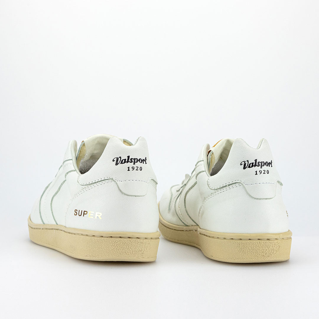 Sneaker in Pelle Super / Bianco - Ideal Moda