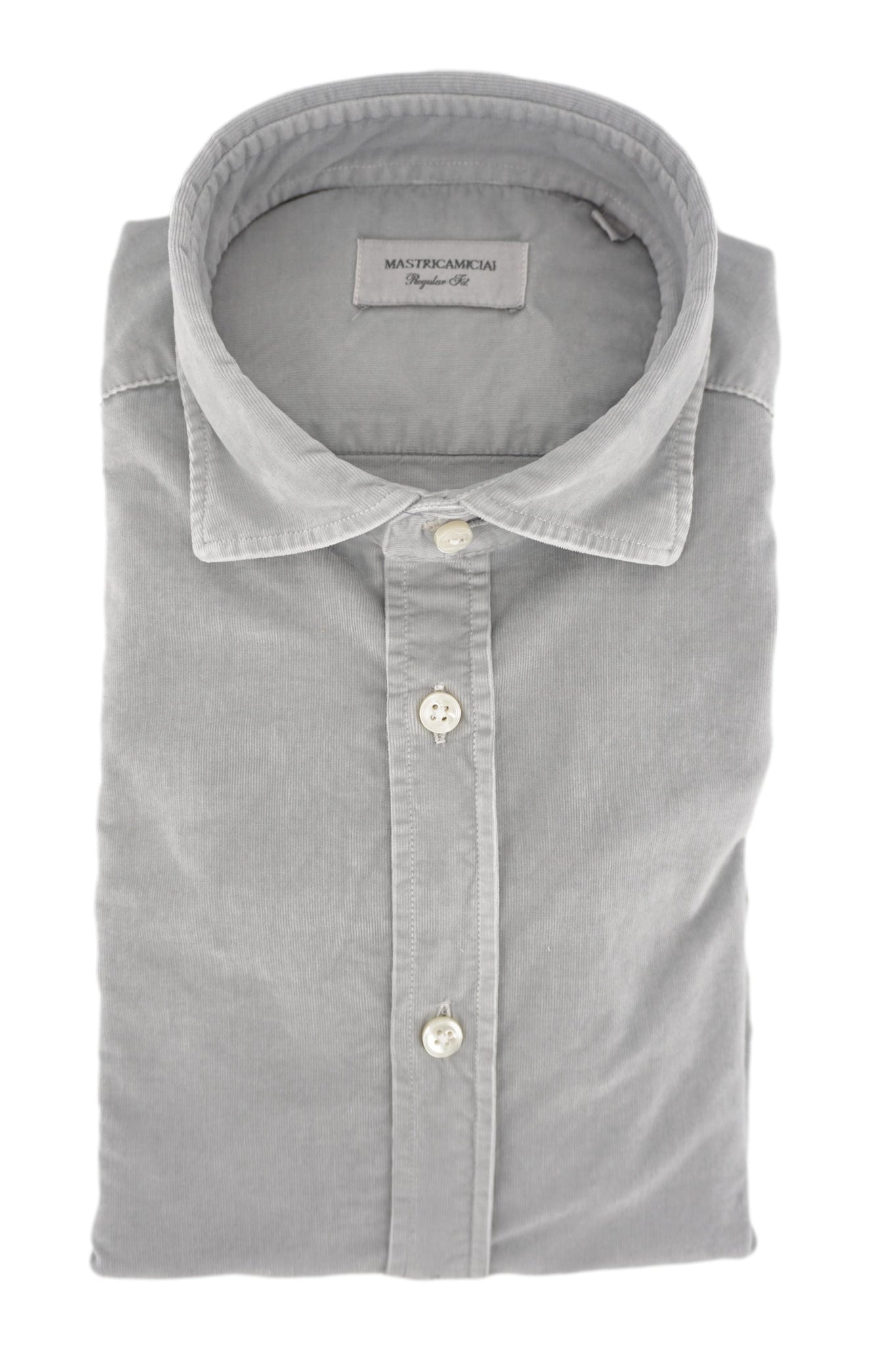 Camicia in Velluto / Grigio - Ideal Moda