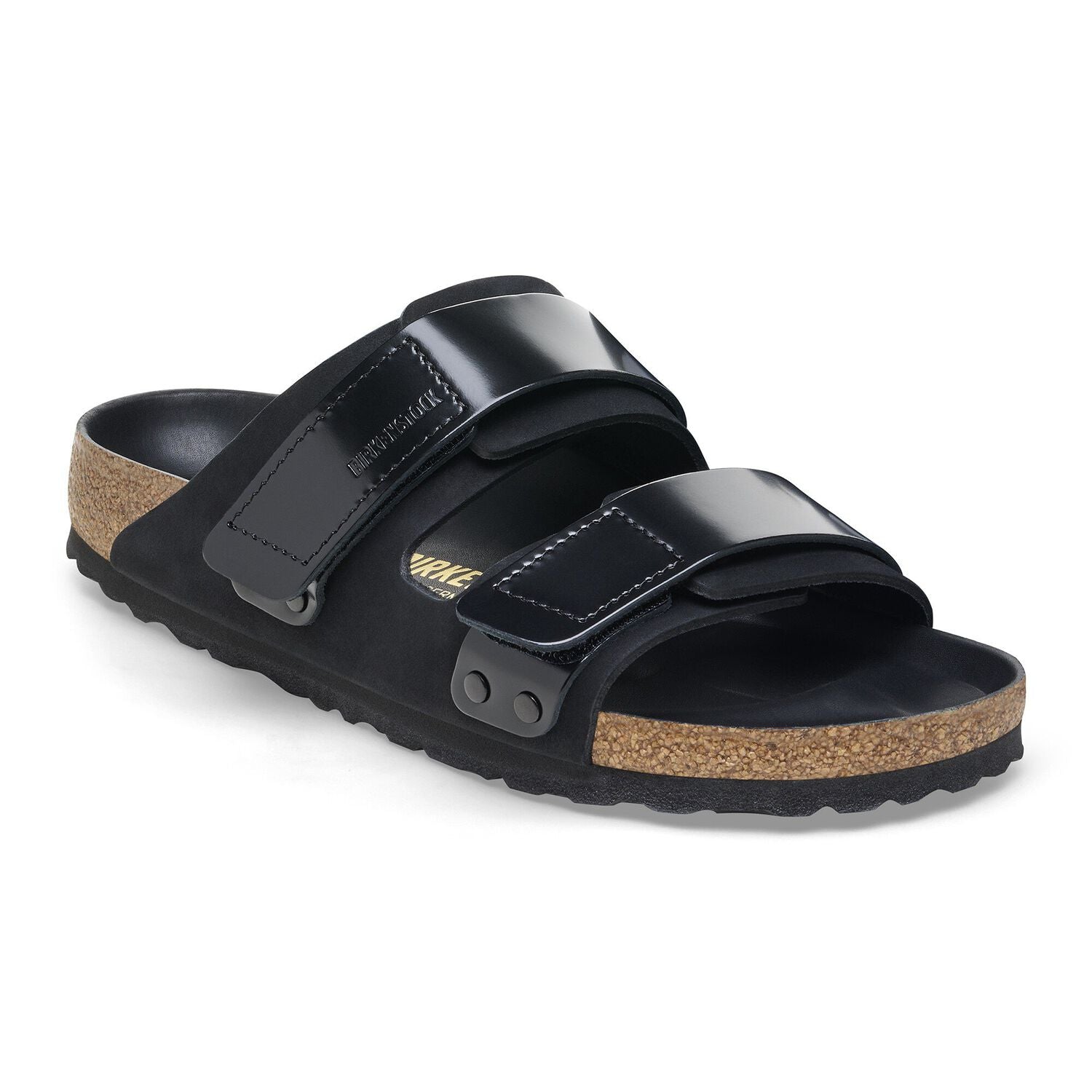 Sandalo Uji in Pelle Nabuck / Nero - Ideal Moda