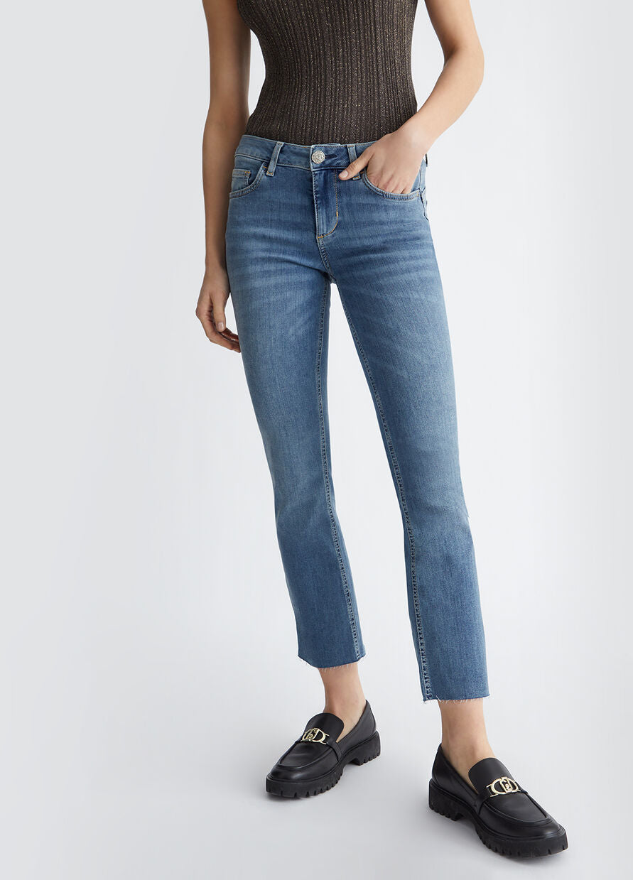 Jeans Bootcut Stretch / Jeans - Ideal Moda