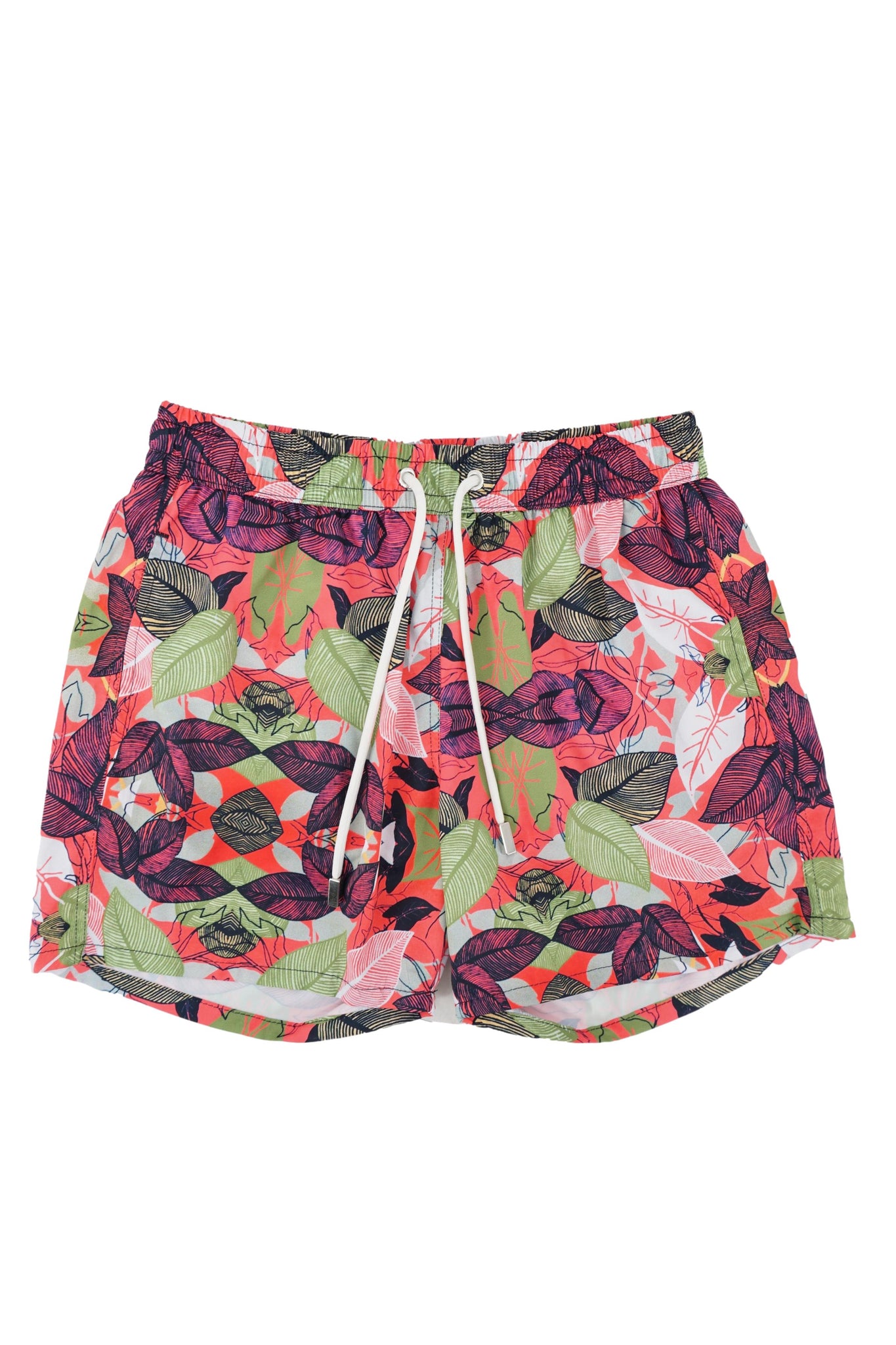 Costume da Bagno in Tessuto Leggero / Rosa - Ideal Moda